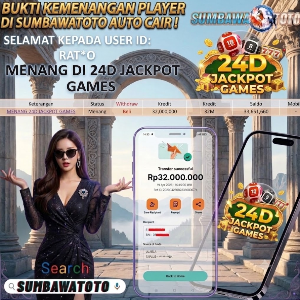 SELAMAT ATAS KEMENANGAN NYA BOSKU !!!